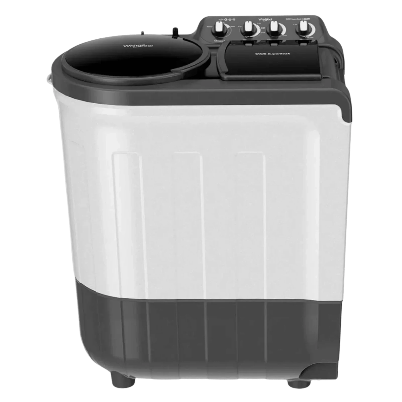 Whirlpool 7.0Kg Semi Automatic Washing Machine, Ace Super Soak ( Grey )