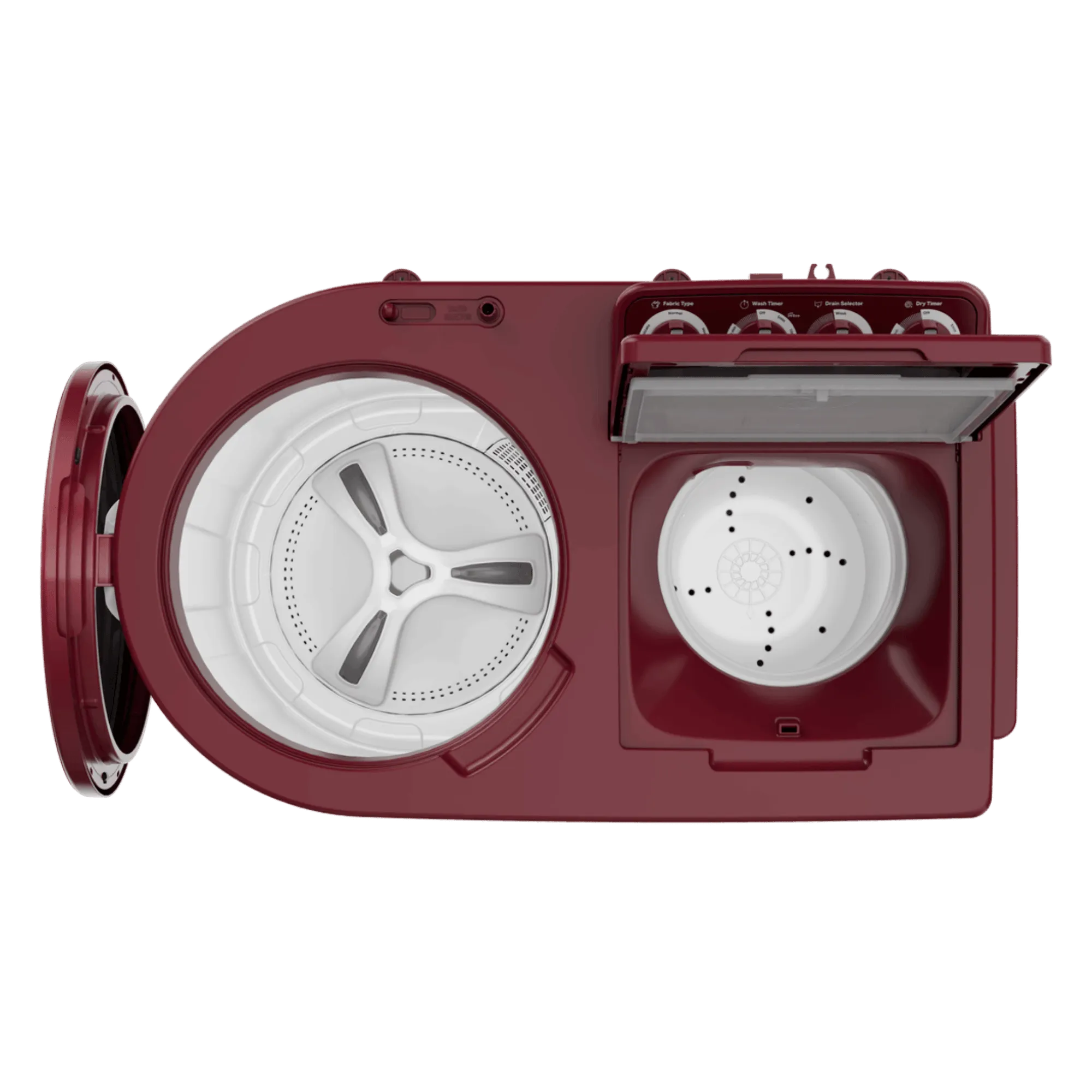 Whirlpool 8.0Kg Semi Automatic Washing Machine, ACE 8.0 SUPER SOAK XTRA ( Coral Red ) in Jaipur - image 3