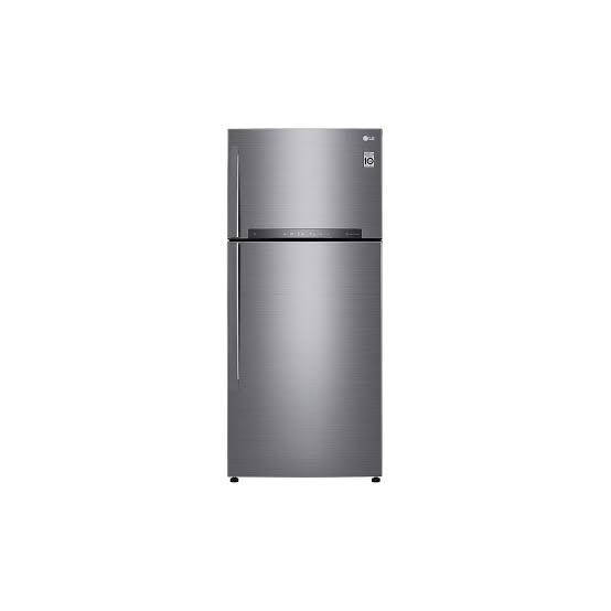 LG 506 litres 1 Star Double Door Refrigerator, Platinum Silver, GN-H702HLHM