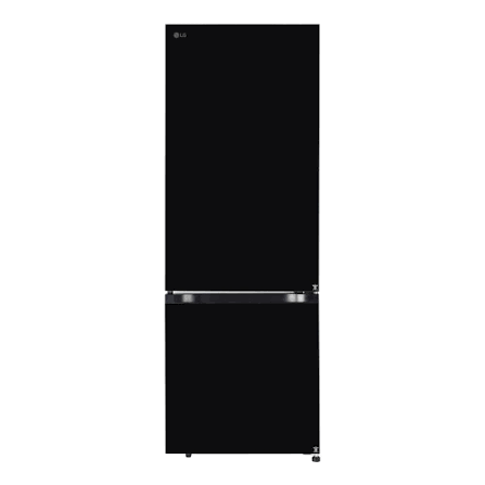 LG 340 L 2 Star Frost Free Refrigerator with Door Cooling + Wi-Fi Convertible AI ThinQ Bottom Freezer, Black Mirror, GLB3426BEBM