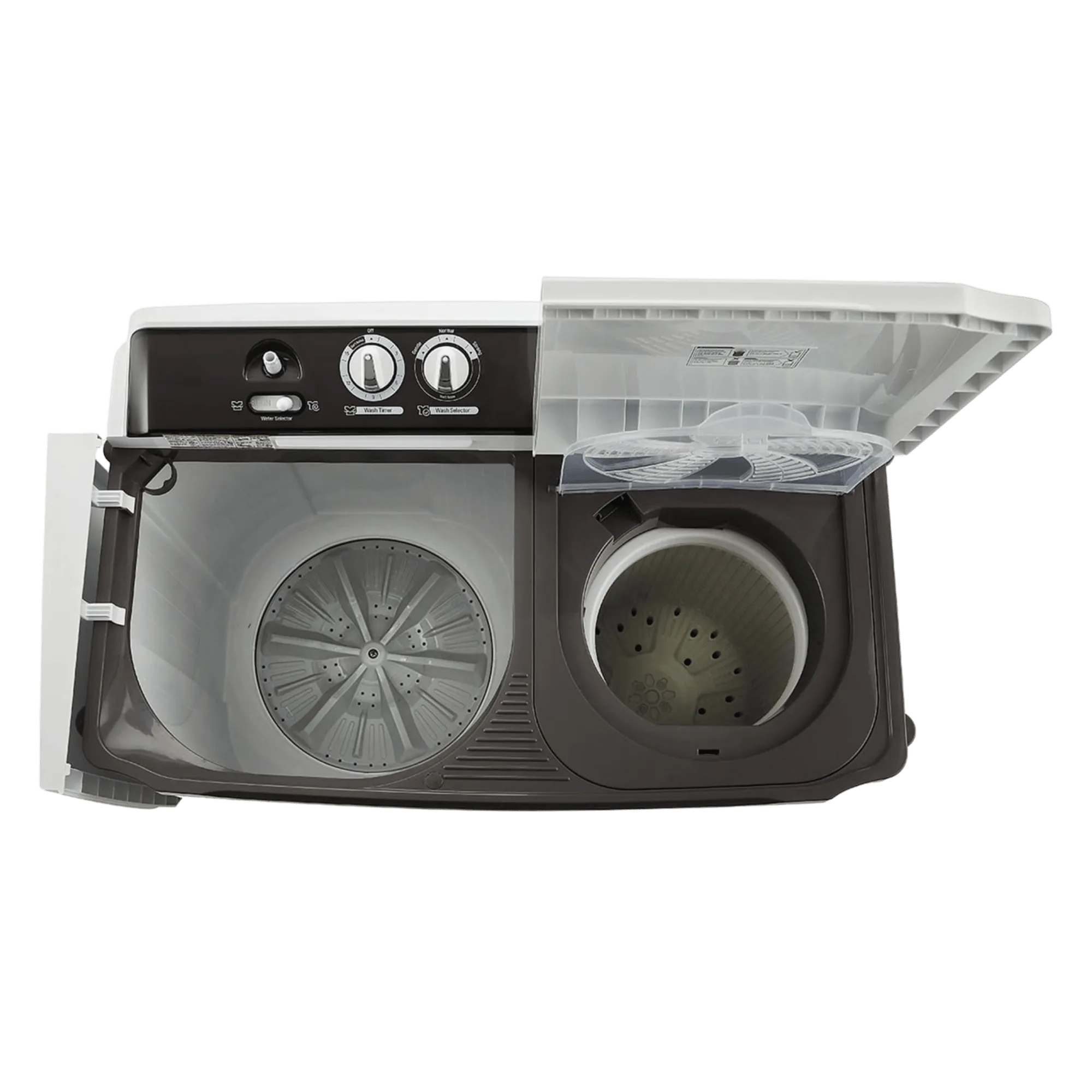 LG 7.0Kg Semi Automatic Top Load Washing Machine, P7010NGAZ.ADGQNST ( Dark Grey ) in Jaipur - image 2