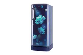 LG 185 L Direct Cool Single Door 5 Star Refrigerator with Base Drawer with Smart Inverter Compressor, Fast Ice Making  (Blue Charm, GL-D201ABCU) 2