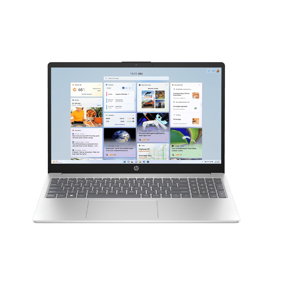 HP Laptop 39.6 cm (15.6) 15-fd0465TU (Silver)