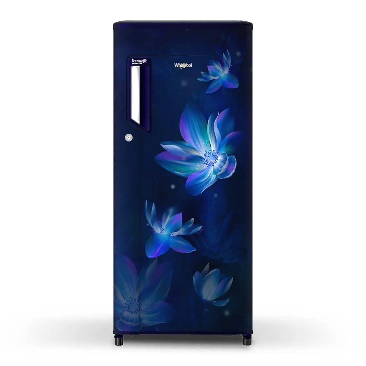 Whirlpool 192 L 3 Star Direct Cool Single Door Refrigerator ( 215IMPCPRM3SSAPPHIREFLOWERRAIN-Z,Sapphire Flower Rain )