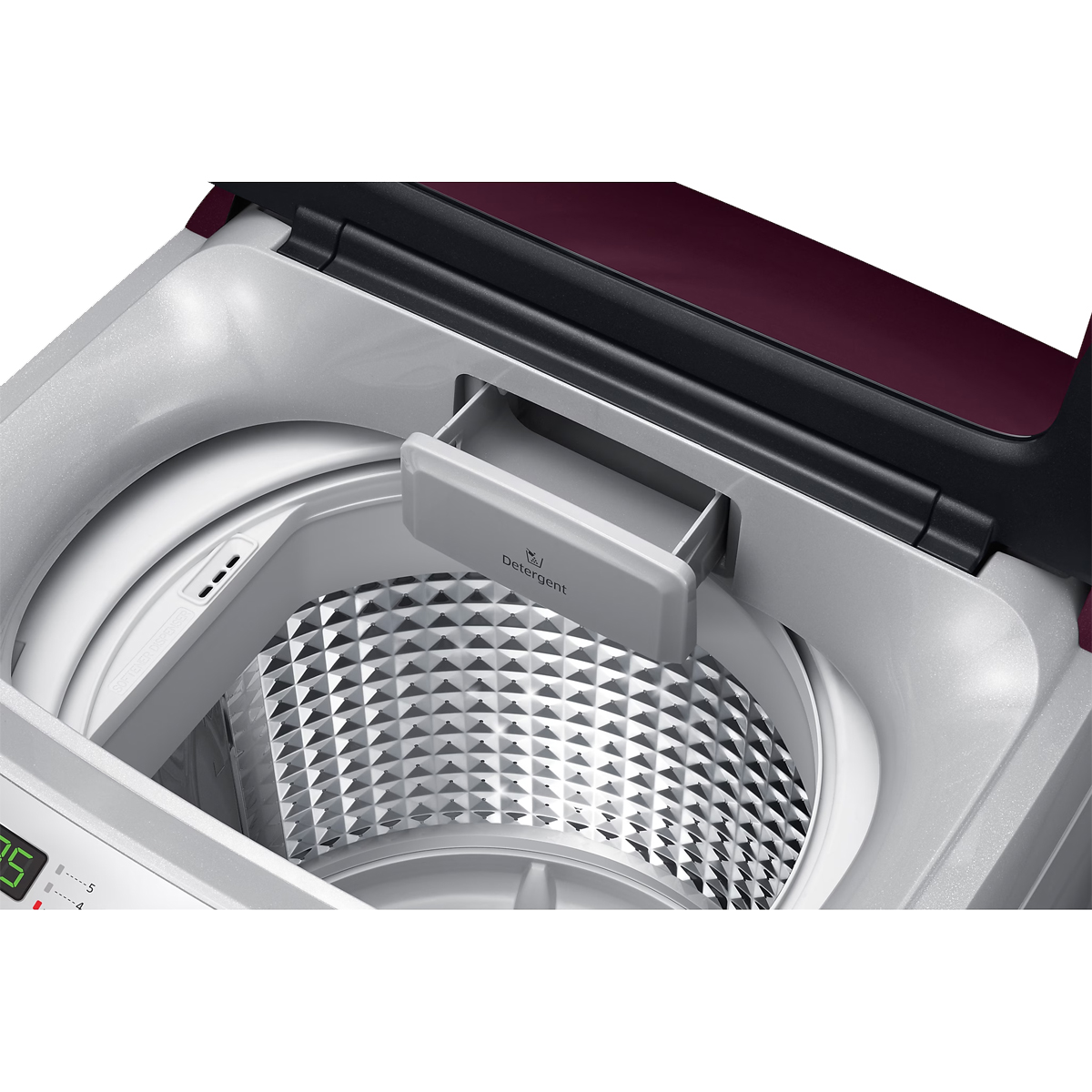 Samsung 7.0 kg Fully Automatic Top Load Washing Machine with Wobble Technology (WA70A4022FS, Silver) 2