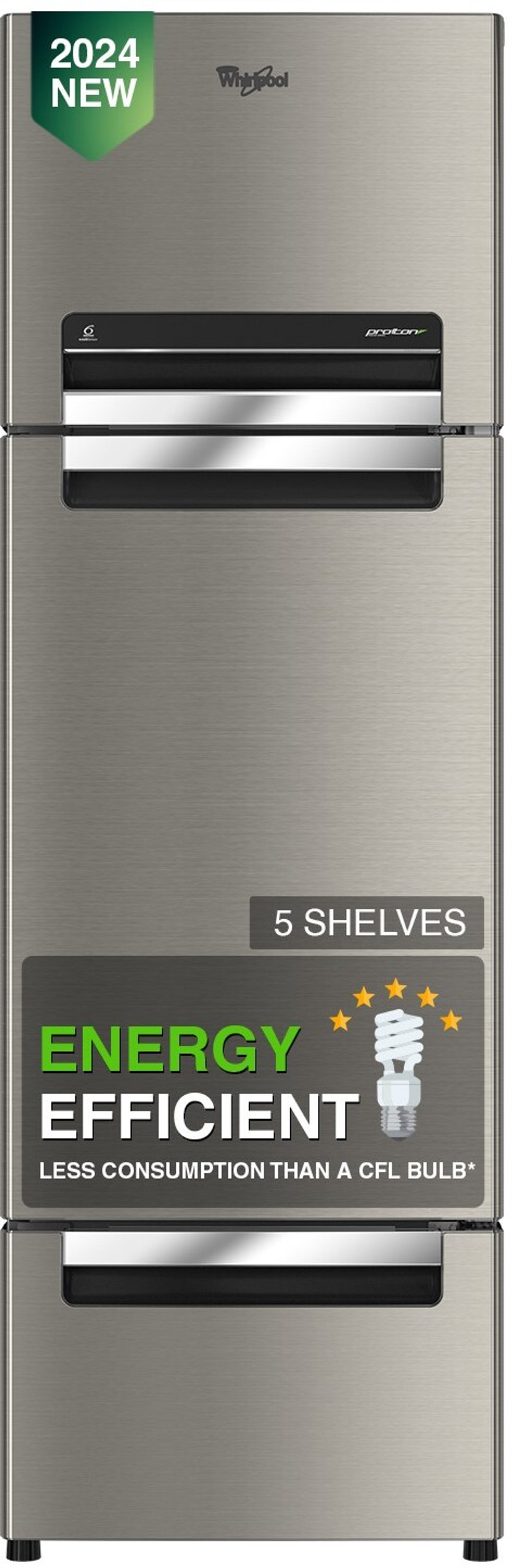 Whirlpool 235 ltr frost free triple door