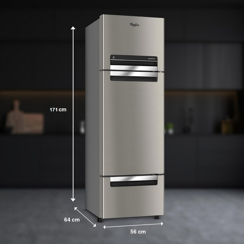 Whirlpool 235 ltr frost free triple door  3