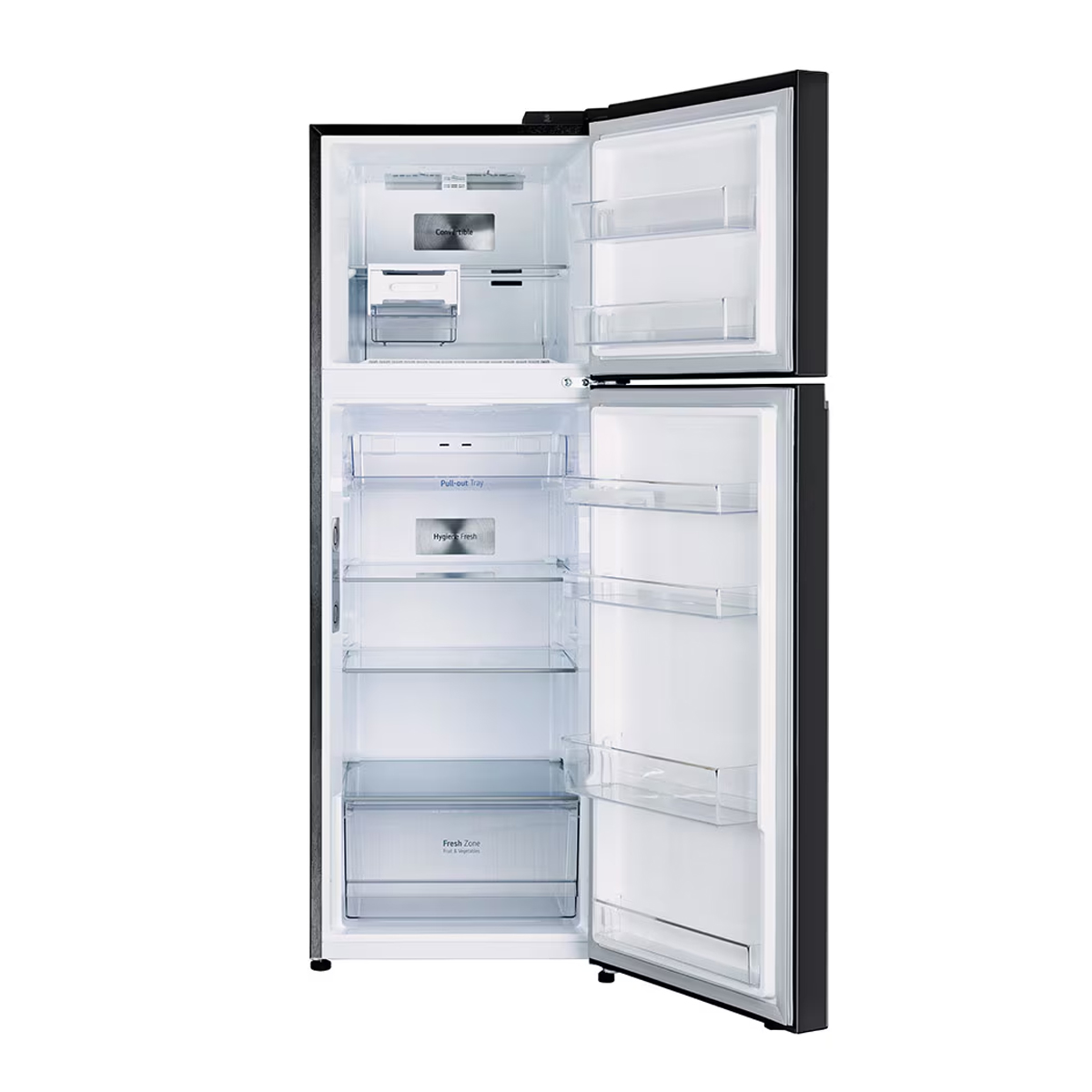 LG 343L 3 Star Double Door Refrigerator, Smart Inverter Compressor, Convertible, Door Cooling, (GL-T382TESX,Ebony Sheen) 2