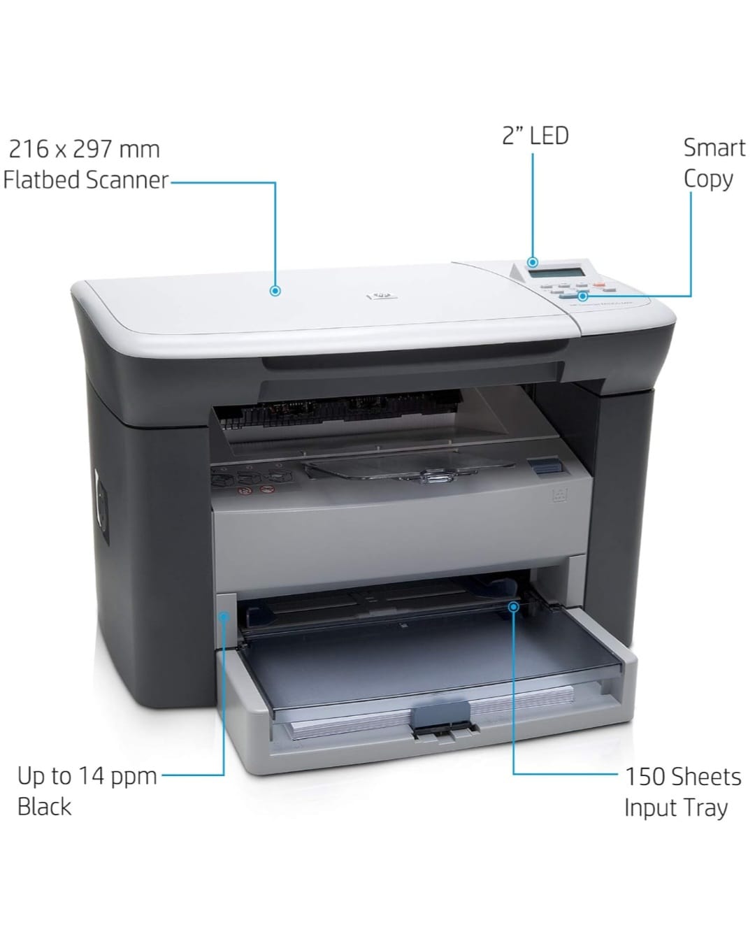 HP LaserJet M1005 MFP Multi-function Monochrome Laser Printer  2