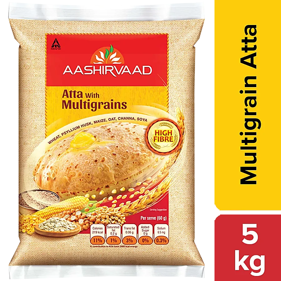 AASHIRVAAD MULTIGRAIN ATTA 5KG